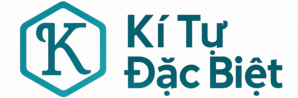 Kí Tự Đặc Biệt